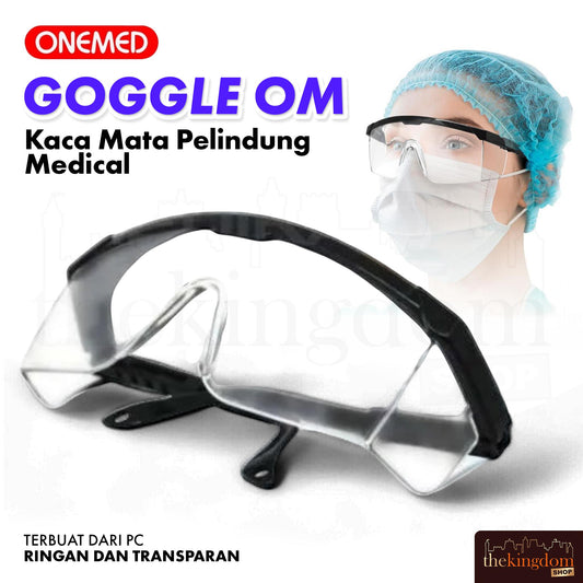 Onemed Goggle OM Kaca Mata Pelindung Medical
