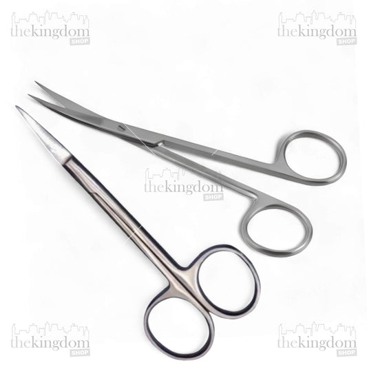 Onemed Curved Iris Scissors 11.5cm