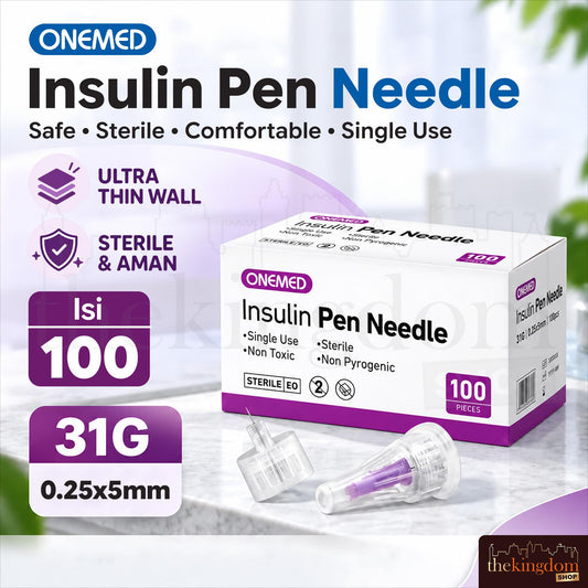 Onemed Insulin Pen Needle 31G 0.25x5mm /100
