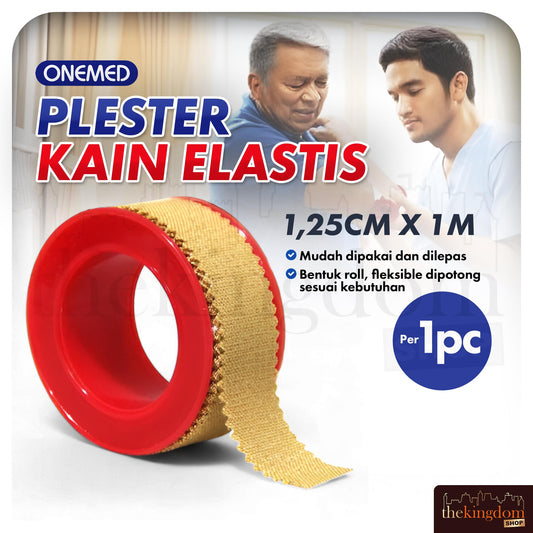 Onemed Isoplast 1.25cm x 2.5cm x 1m 4.5m Elastic Cloth Plaster /1