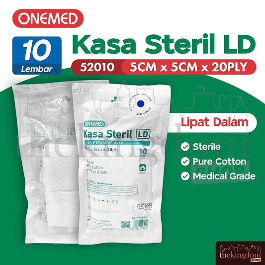 Onemed Kasa Steril LD 52010 5x5cm 20ply /10