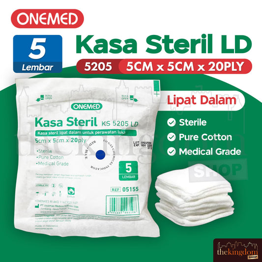 Onemed Kasa Steril LD 5205 5x5cm 20ply /5