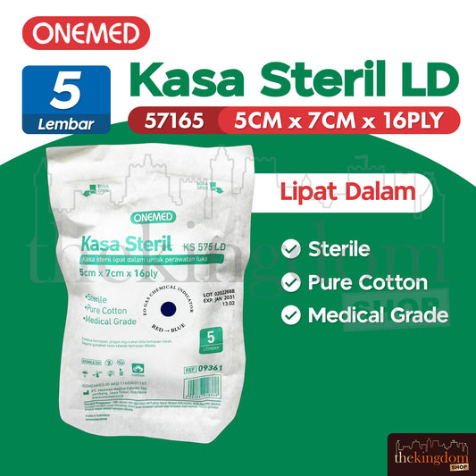 Onemed Kasa Steril LD 57165 5x7cm 16ply /5
