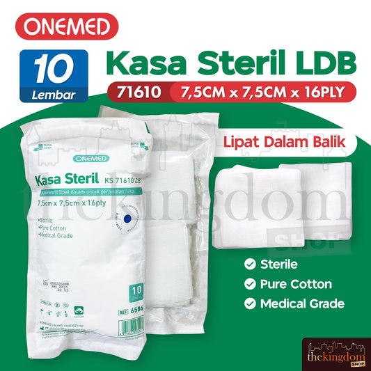 Onemed Kasa Steril LDB 71610 7,5x7,5cm 16ply /10