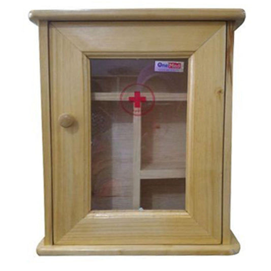Onemed Wooden First Aid Box