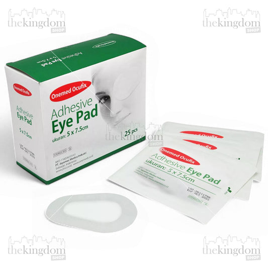 Onemed Ocufix Adhesive Eye Pad 5x7.5cm /25