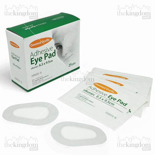 Onemed Ocufix Adhesive Eye Pad 6.5x9.5cm /25