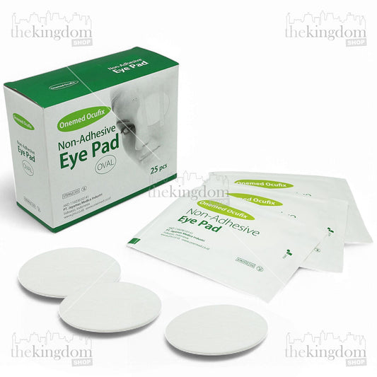 Onemed Ocufix Non Adhesive Eye Pad Oval /25