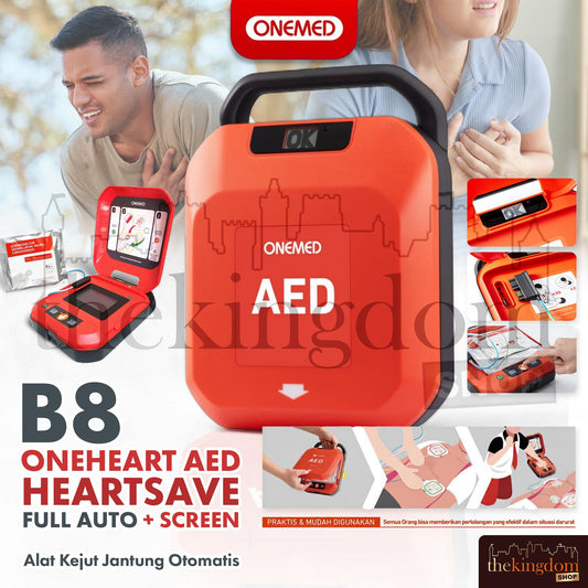 Onemed Oneheart AED B8 HeartSave Full Auto w/ Screen