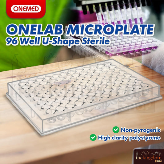 Onemed Onelab Microplate 96 Well U-Shape Sterile