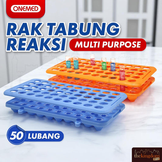 Onemed Multi Purpose Test Tube Rack Orange /50