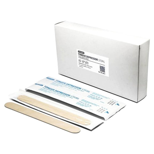 Onemed Sterile Wooden Spatel Tong /25