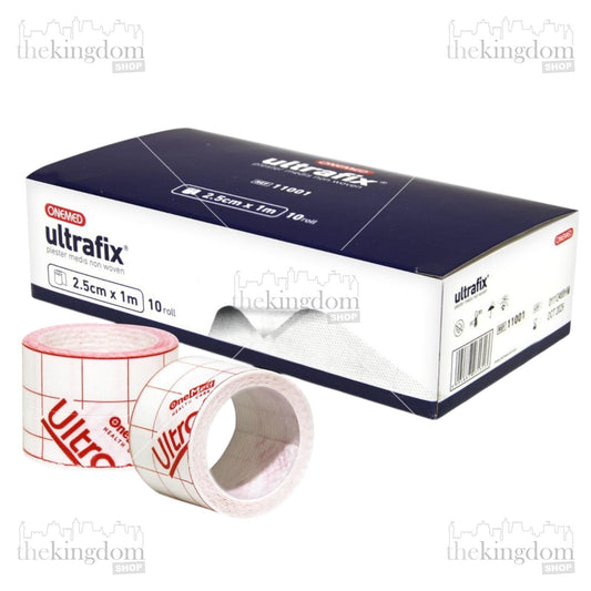 Onemed Ultrafix Non Woven Plaster 2.5cm x 1m /10