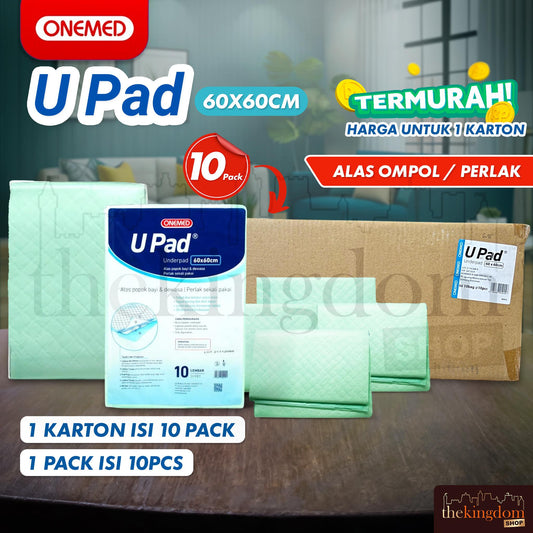 Onemed Upad Underpad 60x60cm /10 x10 Pack