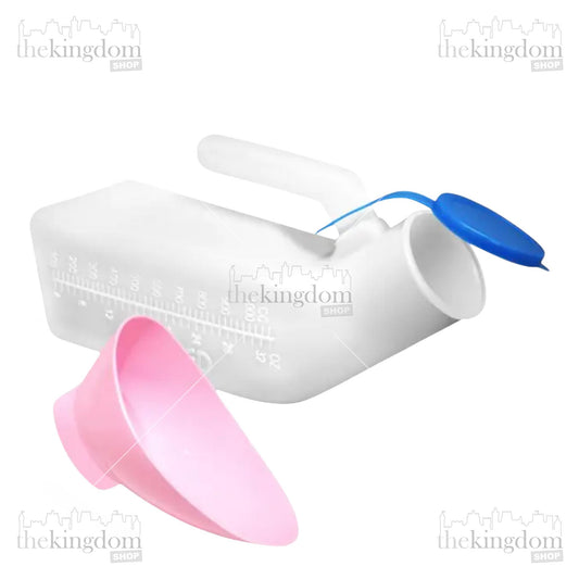 Onemed Female Plastic Urinal + Lid