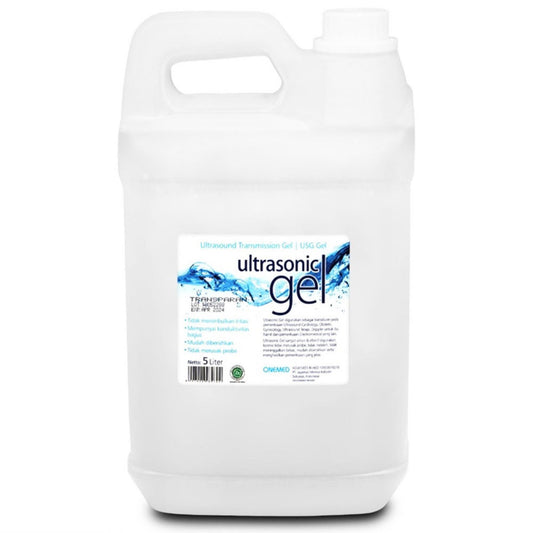 Onemed Ultrasound Gel Transparent 5 Liter