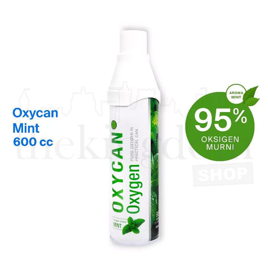 Oxycan Mint 95% Pure Oxygen Can With Peppermint Oil 600ml