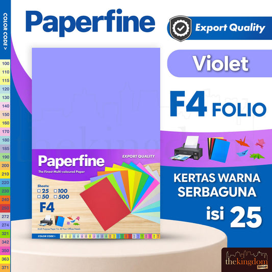 Paperfine F4 HVS Warna /25