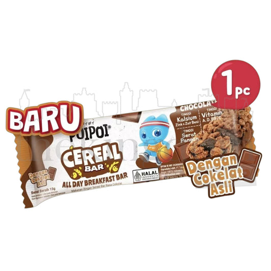 Poipoi Cereal Bar Chocolate 15g