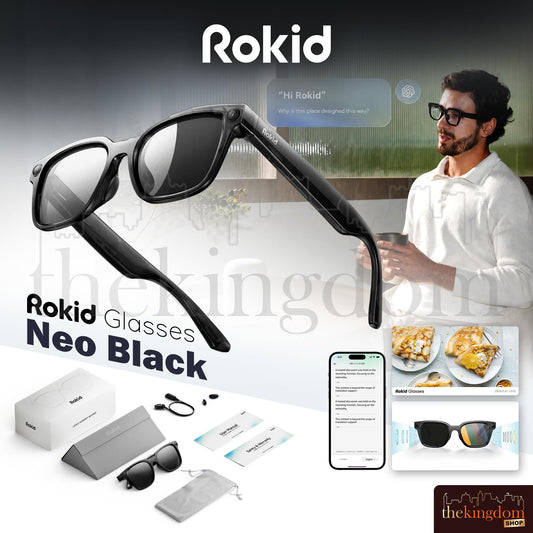 Rokid AI Glasses Neo Black