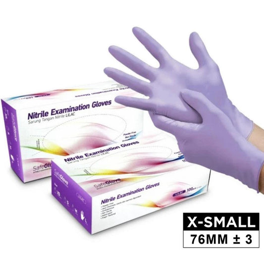 SafeGlove Nitrile PF (Powder Free) Lilac /100