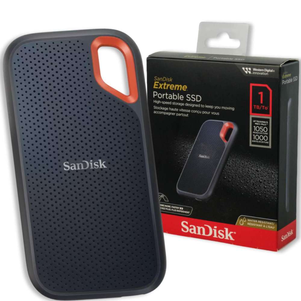 SanDisk Extreme Portable SSD 1050MB/s USB-C Gen 1TB