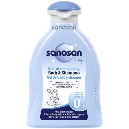 Sanosan Baby Bath and Shampoo 200ml