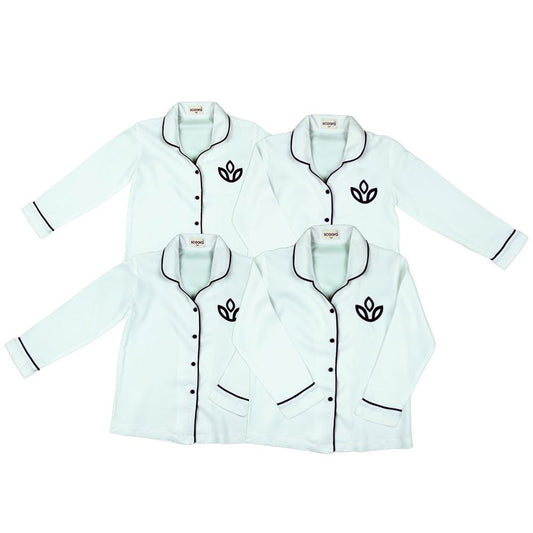 Scoora NYX Piyama Anak White Unisex