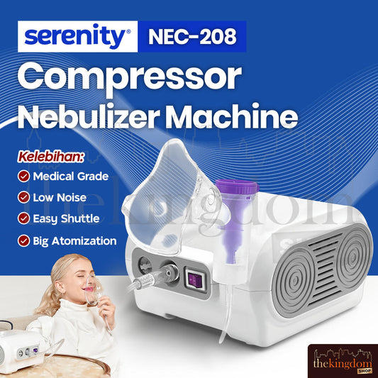 Serenity NEC-208 Compressor Nebulizer