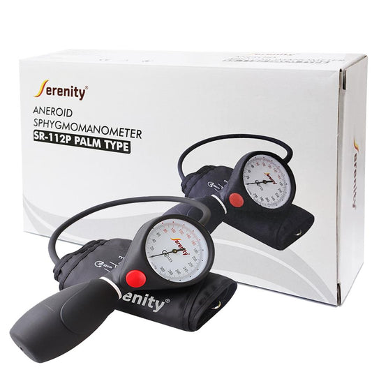 Serenity SR-112P Aneroid Sphygmomanometer Palm Type