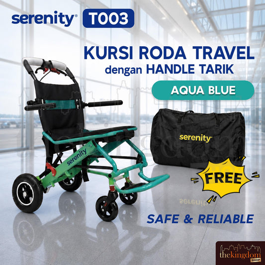 Serenity T003 Kursi Roda Travel and Bag with Handle