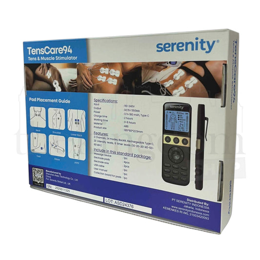 Serenity TensCare94 Tens & Muscle Stimulator