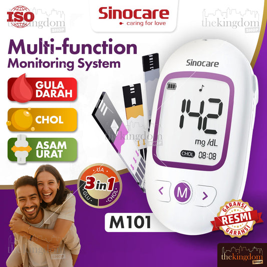 Sinocare M101 Multi-Function 3in1 Monitoring System