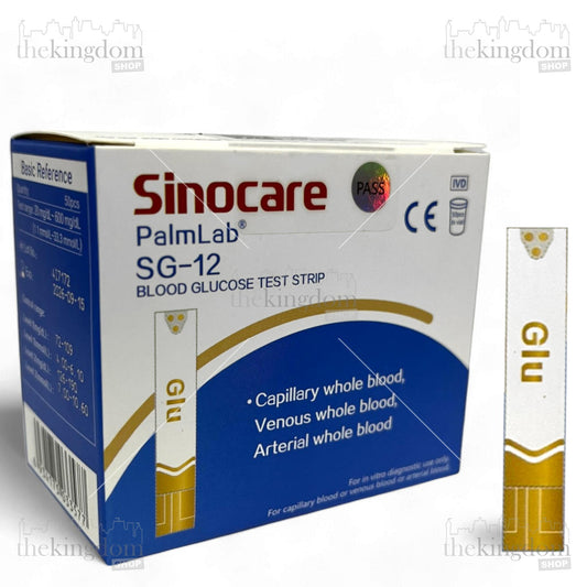 Sinocare PalmLab SG-12 Blood Glucose Test Strips /50