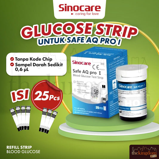 Sinocare Safe AQ Pro I Glucose Strips /25