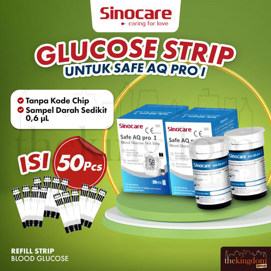 Sinocare Safe AQ Pro I Glucose Strips /25 x2