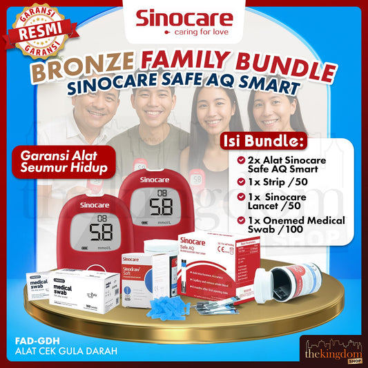 Sinocare Safe AQ Smart Family Bundle Package