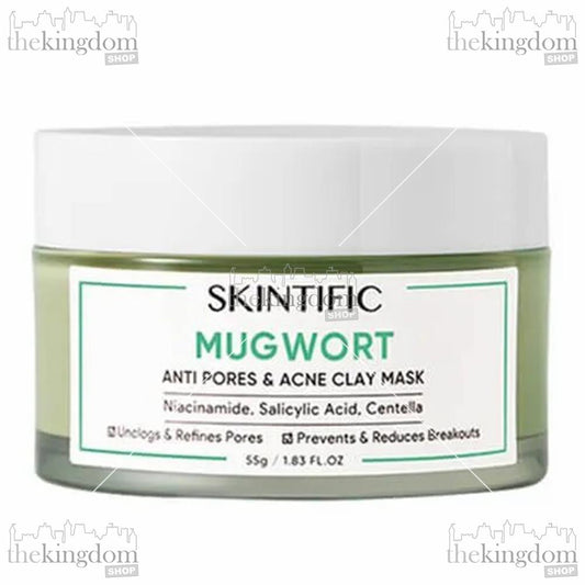Skintific Mugwort Anti Pores & Acne Clay Mask 50g
