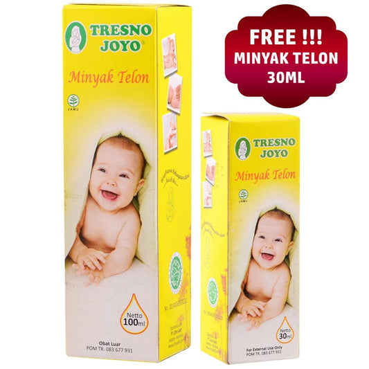 Tresnojoyo Telon Oil 100ml + 30ml Banded