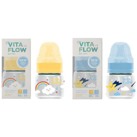Vitaflow Milk Bottle Sky Series 60ml