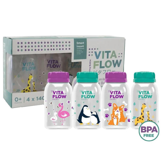 Vitaflow Breast Milk Bottle 140ml /4