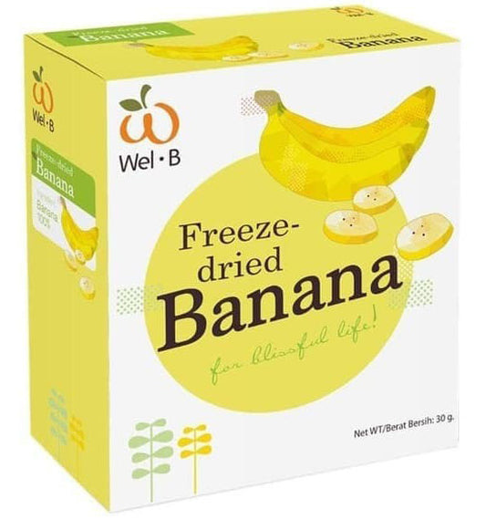 Wel-B Freeze Dried Banana 30g