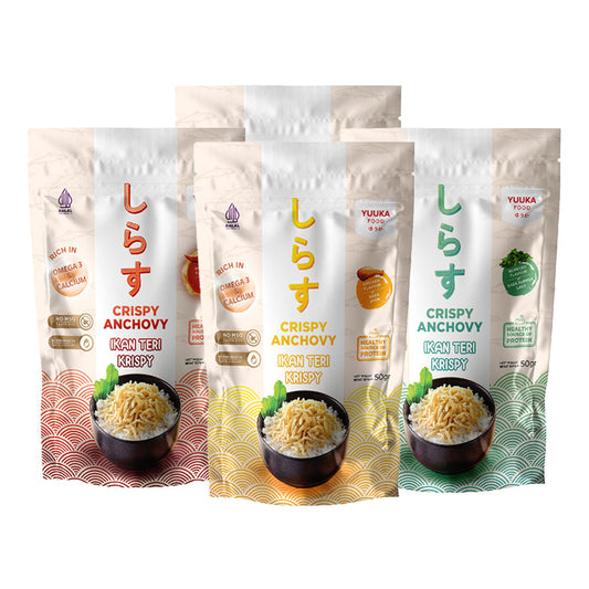 Yuuka Food Crispy Anchovies Crispy Anchovies 30g