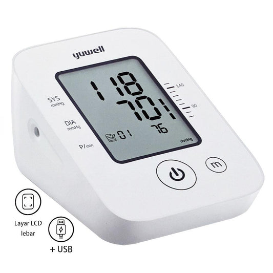 Yuwell YE660D Electronic Blood Pressure Monitor + USB