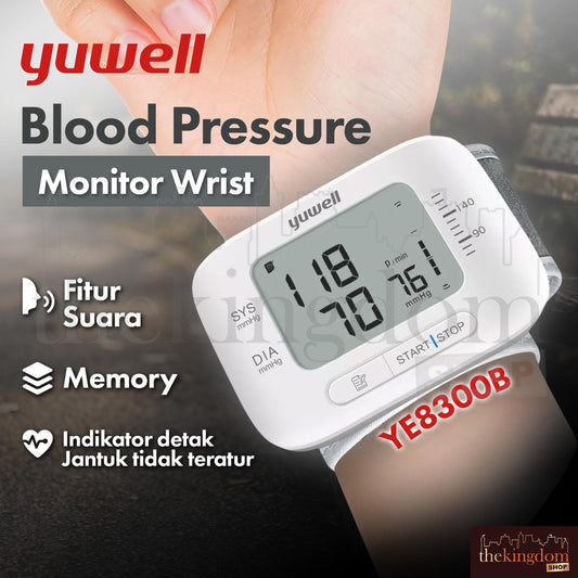 Yuwell YE8300B Blood Pressure Monitor Wrist
