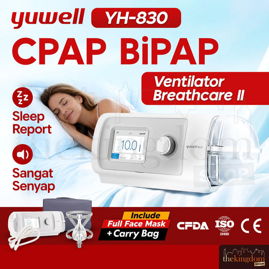 Yuwell YH-830 CPAP BiPAP Ventilator Breathcare II