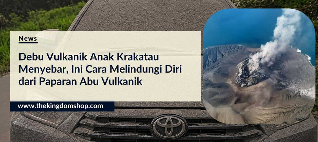 Debu Vulkanik Anak Krakatau Menyebar, Ini Cara Melindungi Diri dari Paparan Abu Vulkanik
