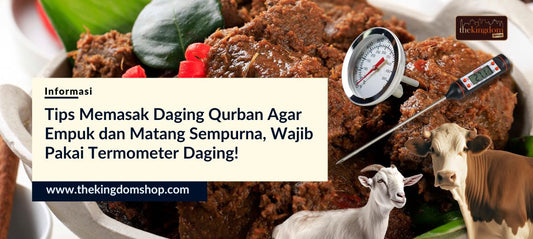 Tips Memasak Daging Qurban Agar Empuk dan Matang Sempurna, Wajib Pakai Termometer Daging!