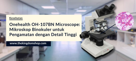 Onehealth OH-107BN Microscope: Lihat Objek Mikroskopis dengan Detail Lebih Jelas