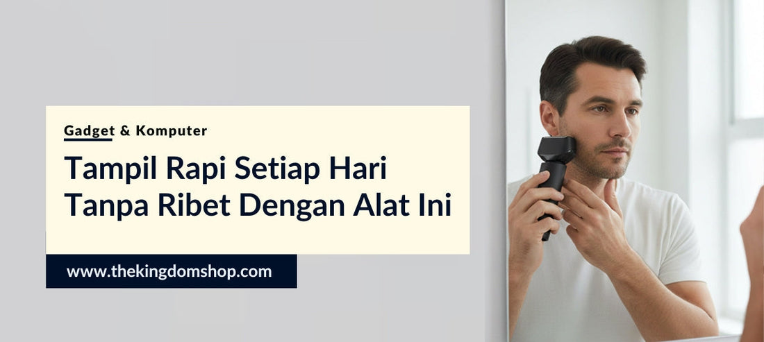 Tampil Rapi Setiap Hari Tanpa Ribet dengan Enchen MS001 Electric Shaver
